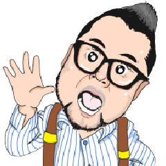 [LINEスタンプ] 小西のあっちゃん