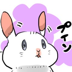 [LINEスタンプ] うさぎのちよまる