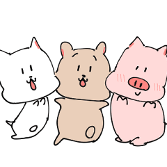 [LINEスタンプ] ゆるく煽ってくる動物のスタンプ【日常】