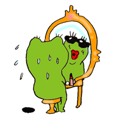 [LINEスタンプ] サングラス蛙TOPPYの日常会話集第6弾