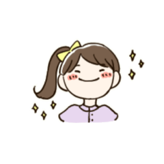 [LINEスタンプ] リアクションガールズ。