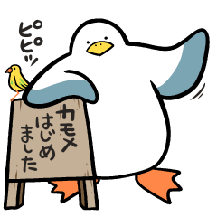 [LINEスタンプ] カモとピピ 1