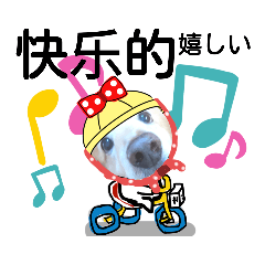 [LINEスタンプ] びーちゃんとみわちゃん【中国語】