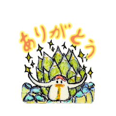 [LINEスタンプ] ウミウシのきもち