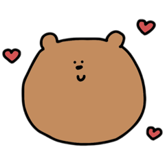 [LINEスタンプ] シンプルちゃくま