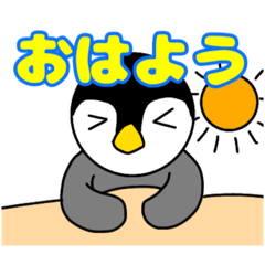 [LINEスタンプ] ペンタ_ペンギンスタンプ_40種