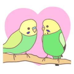 [LINEスタンプ] インコったらインコ！