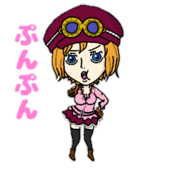 [LINEスタンプ] ONE PIECE kuronekoが描いたスタンプ