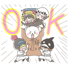 [LINEスタンプ] 普段使いONE PIECE3