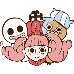 [LINEスタンプ] ONE PIECE ぺローナ