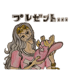 [LINEスタンプ] ONE PIECE Dr.くれは チョッパー化！