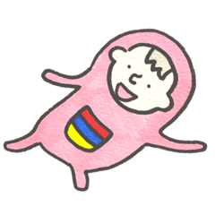 [LINEスタンプ] きぐるみニンゲン