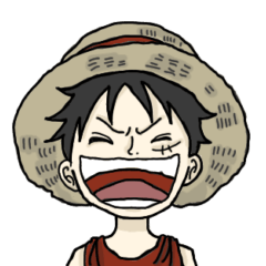 [LINEスタンプ] ONE PIECE みんなの幼少期