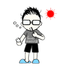 [LINEスタンプ] Mr. glasses  2