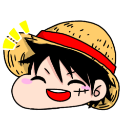 [LINEスタンプ] ゆるワンピスタンプ【ONE PIECE】