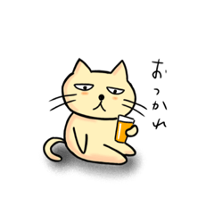 [LINEスタンプ] ねこの小太郎(大盛り)