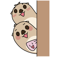 [LINEスタンプ] わさラッコ