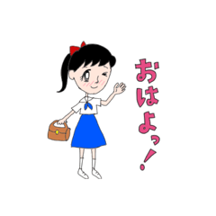 [LINEスタンプ] しょうこちゃんの日常