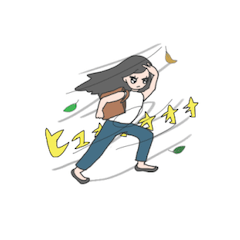 [LINEスタンプ] 現実を生きるOL（ちいさめ）