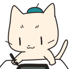 [LINEスタンプ] おえかき猫さんスタンプ