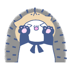 [LINEスタンプ] はりねずみモドキ