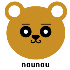 [LINEスタンプ] 熊の"ヌヌ"