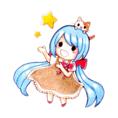 [LINEスタンプ] リトルゆきちゃん〜第1弾〜