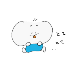 [LINEスタンプ] むっちりもっちりしたいきもの