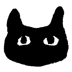 [LINEスタンプ] 黒猫 チッカ