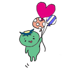 [LINEスタンプ] ゆるーいかっぱちゃん