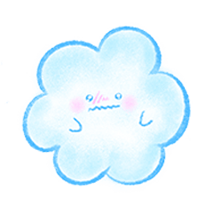 [LINEスタンプ] どこかに転がる綿