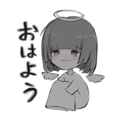 [LINEスタンプ] 天使と兎