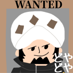 [LINEスタンプ] ONE PIECE WANTEDスタンプ