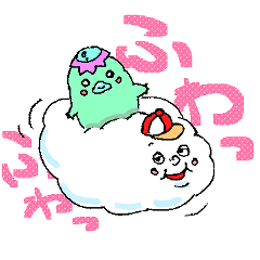 [LINEスタンプ] 「ONE PIECE」ゼウスのおいとま withかっぱ