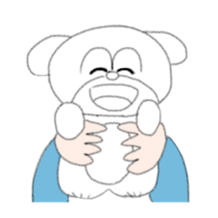 [LINEスタンプ] くまいぬスタンプ