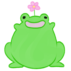 [LINEスタンプ] カエル草