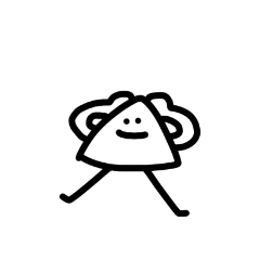 [LINEスタンプ] サンカクん