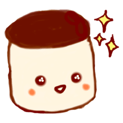 [LINEスタンプ] プリンの妖精ぷるぷるちゃん