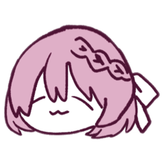 [LINEスタンプ] あかげみつあみのしゃしんかこう