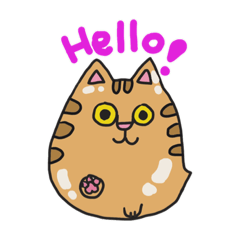 [LINEスタンプ] たかみんぷるぷるねこ