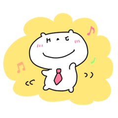 [LINEスタンプ] はぐまちゃん