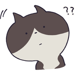 [LINEスタンプ] はなくろくん