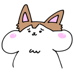 [LINEスタンプ] 餅犬