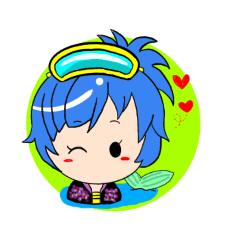 [LINEスタンプ] 猫耳パーカー女子の日常『夏』スタンプ
