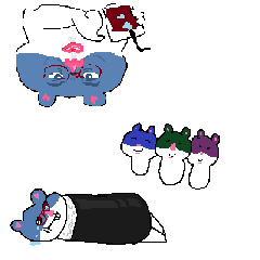 [LINEスタンプ] ハムスターいます4〜まきがいparty〜