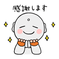 [LINEスタンプ] すまいる地蔵（日常）