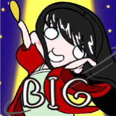 [LINEスタンプ] 毎日使えるこまちBIGスタンプ【イベント】