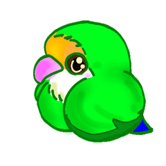 [LINEスタンプ] コザクラインコ家族の日常スタンプ