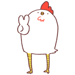 [LINEスタンプ] 本日のにわトリ2