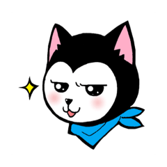 [LINEスタンプ] 黒猫コテツの日常